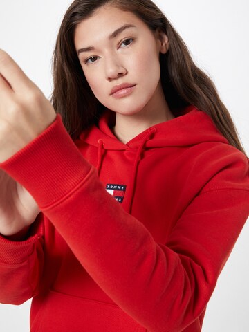 Sweat-shirt Tommy Jeans en rouge