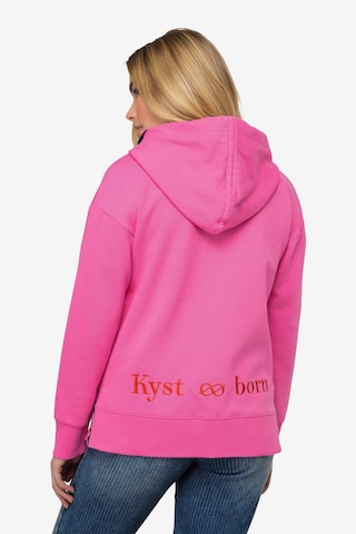 LAURASØN Zip-Up Hoodie in Pink