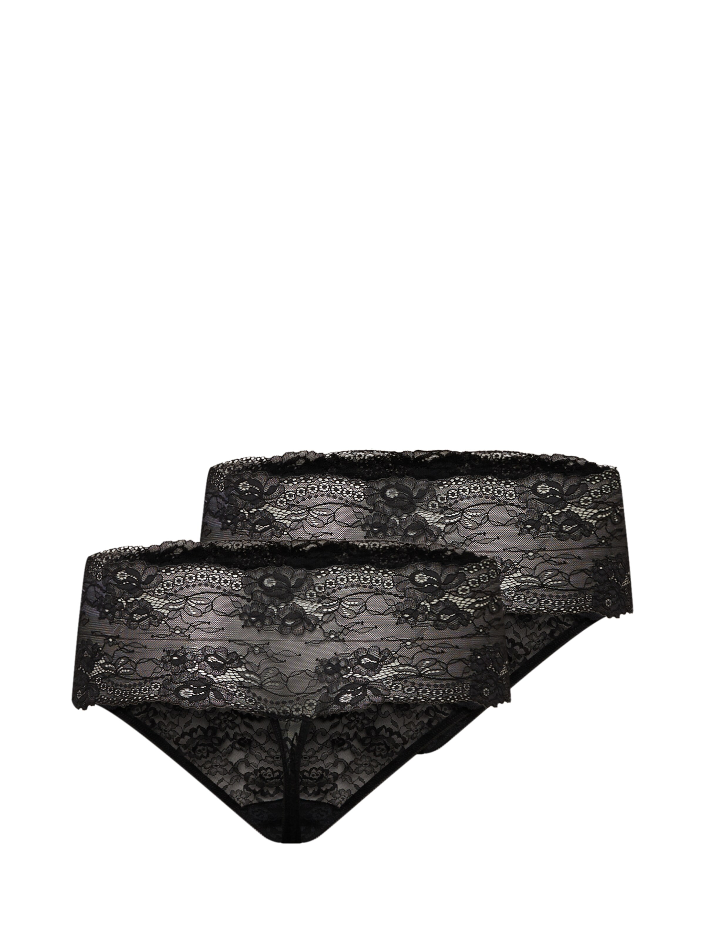 Devoted by Zizzi String 'Lazalea' in Schwarz