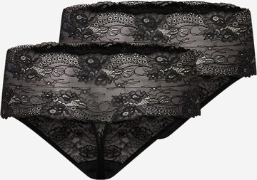 Tanga 'Lazalea' de la Devoted by Zizzi pe negru