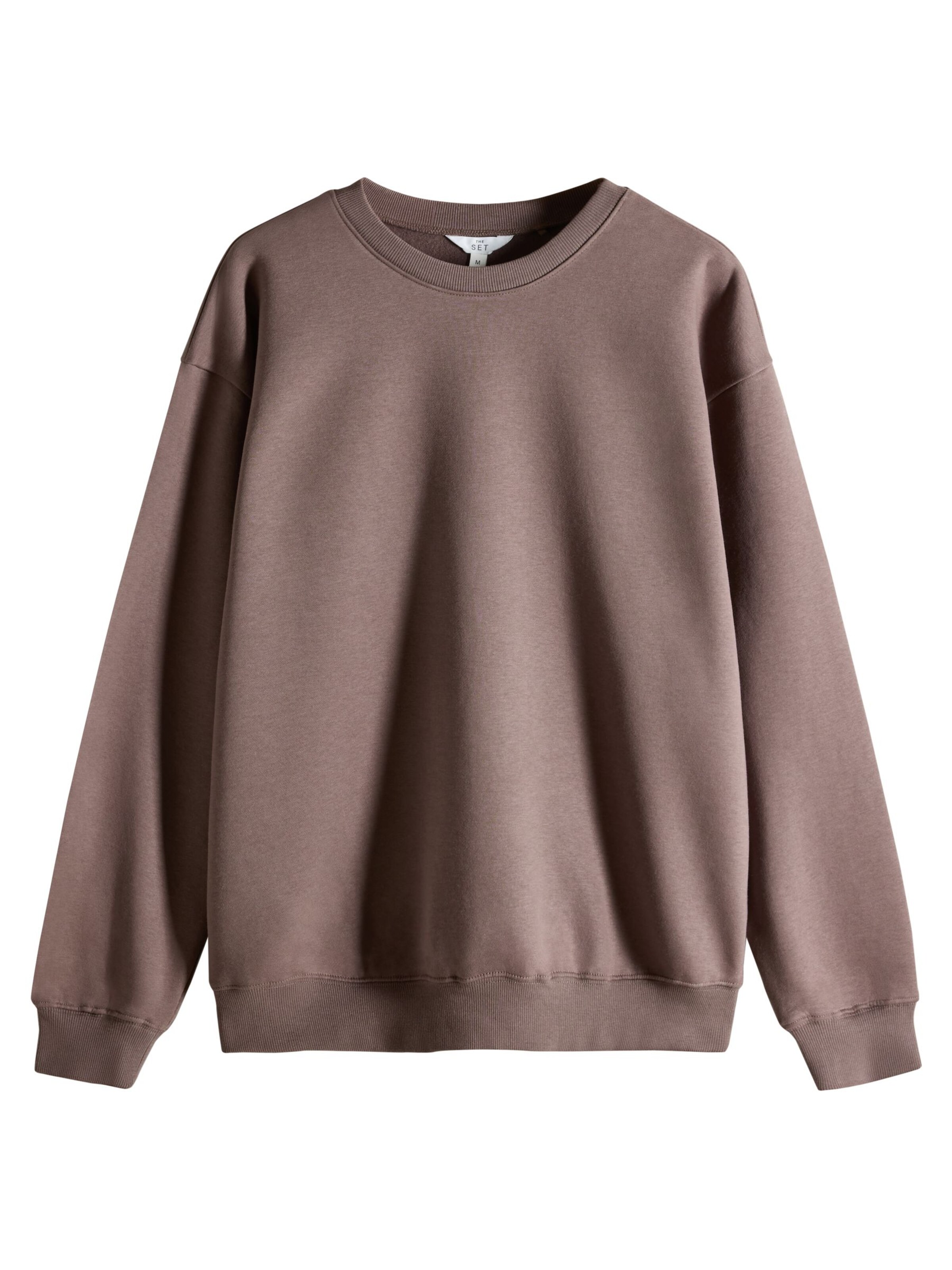 The Set - Sudadera en marrón: frente