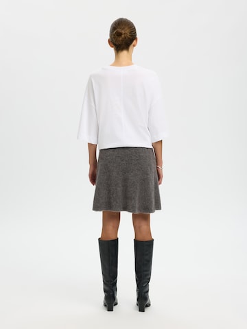 SELECTED Skirt 'SLFLULU' in Grey