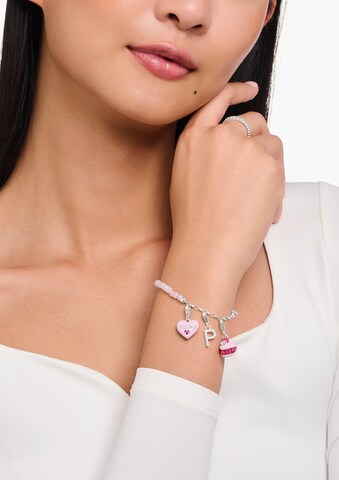 Thomas Sabo Anhänger in Pink: Vorderseite
