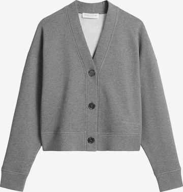 Marc O'Polo Sweatjacke in Grau: Vorderseite