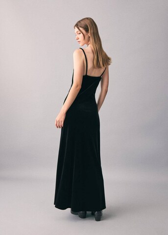 MANGO TEEN Kleid 'Miami' in Schwarz