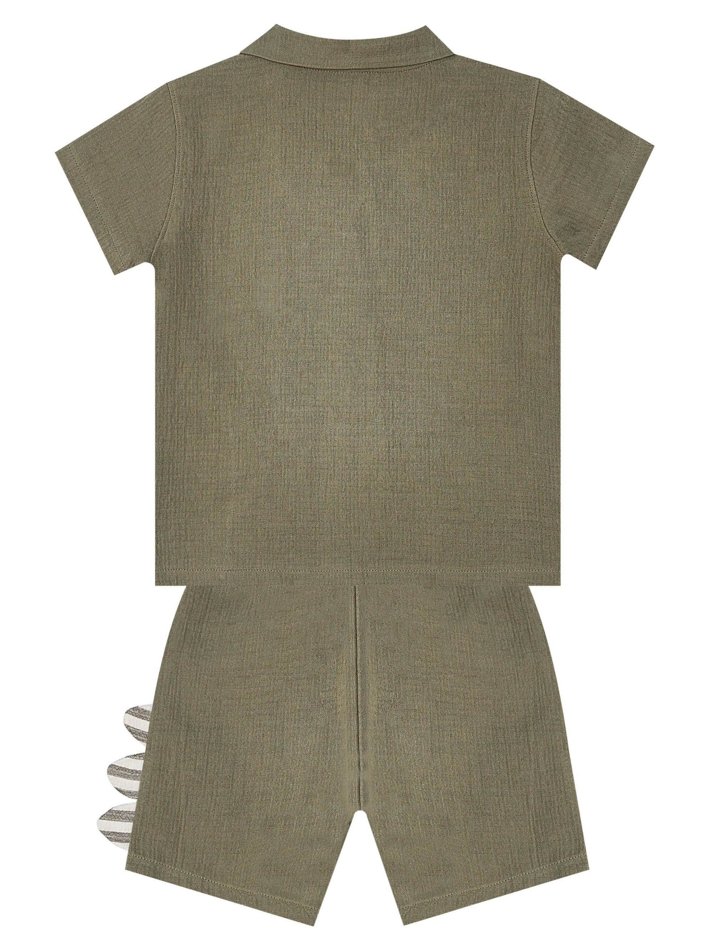 Survêtement 'Dino Muslin' Denokids en vert