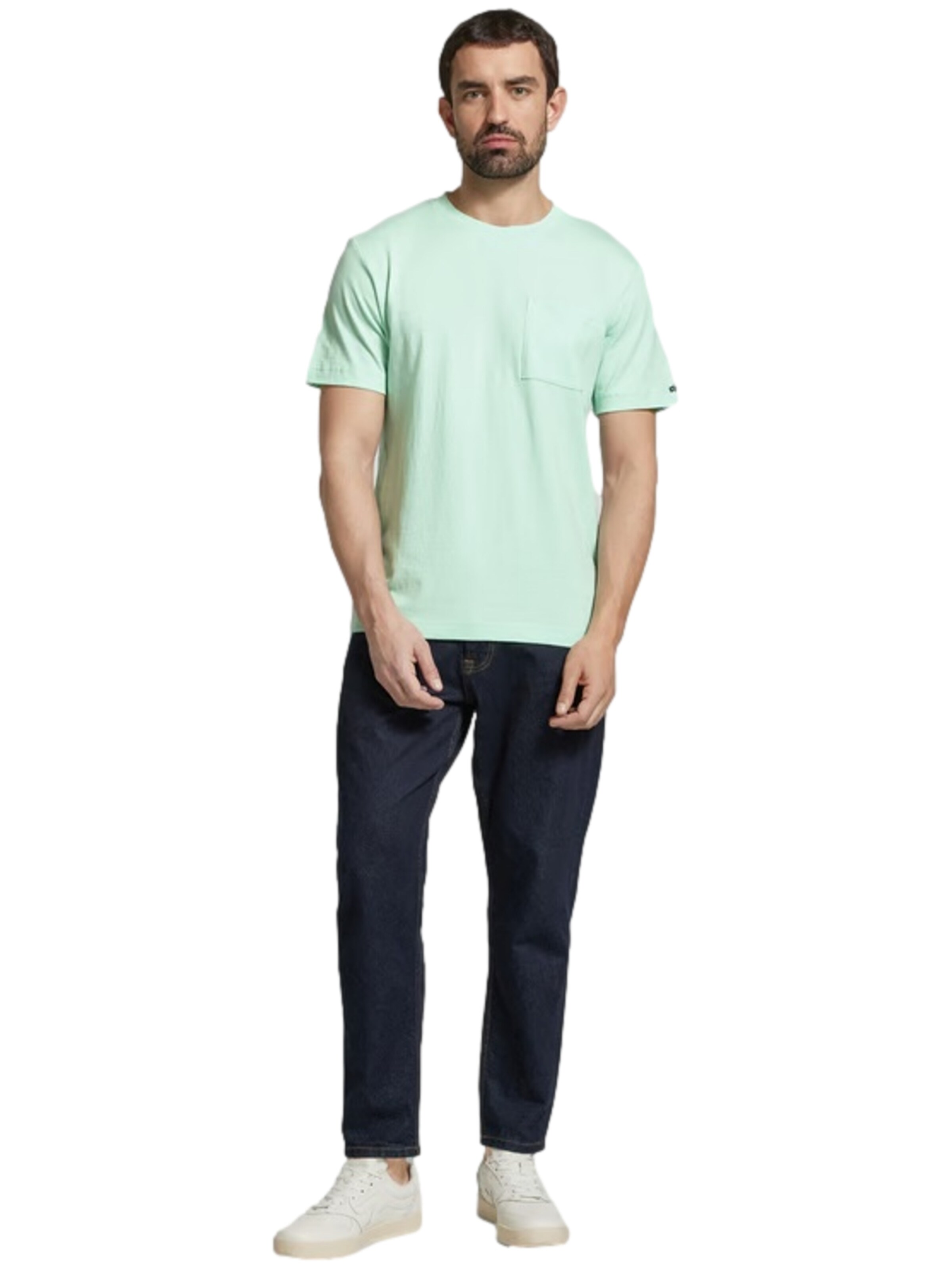 TOM TAILOR Shirt in Groen