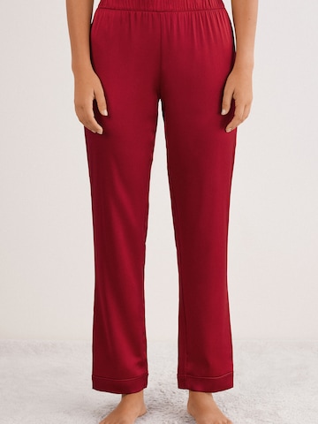 INTIMISSIMI Pajama Pants in Red: front