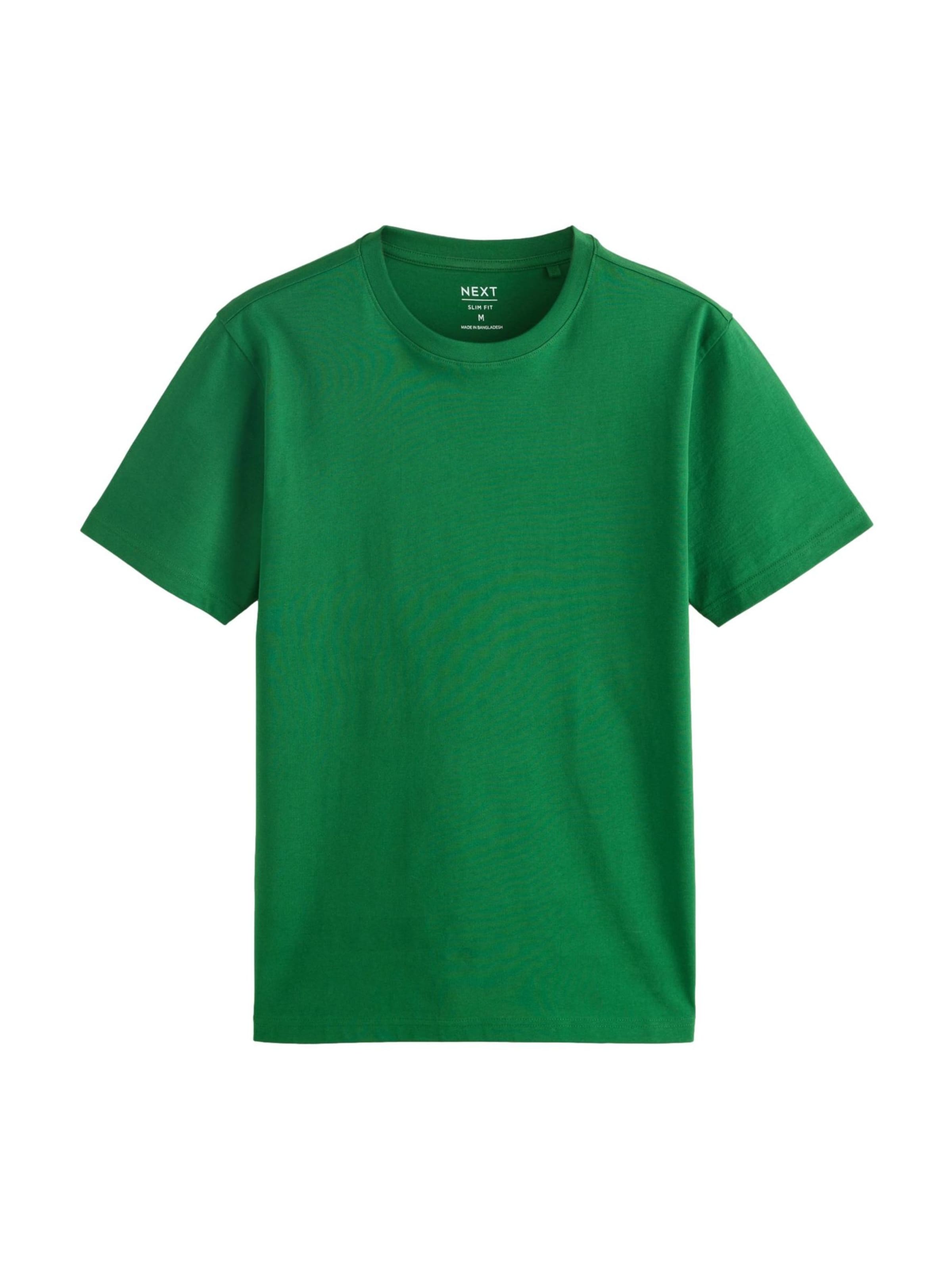 T-Shirt Next en vert : devant