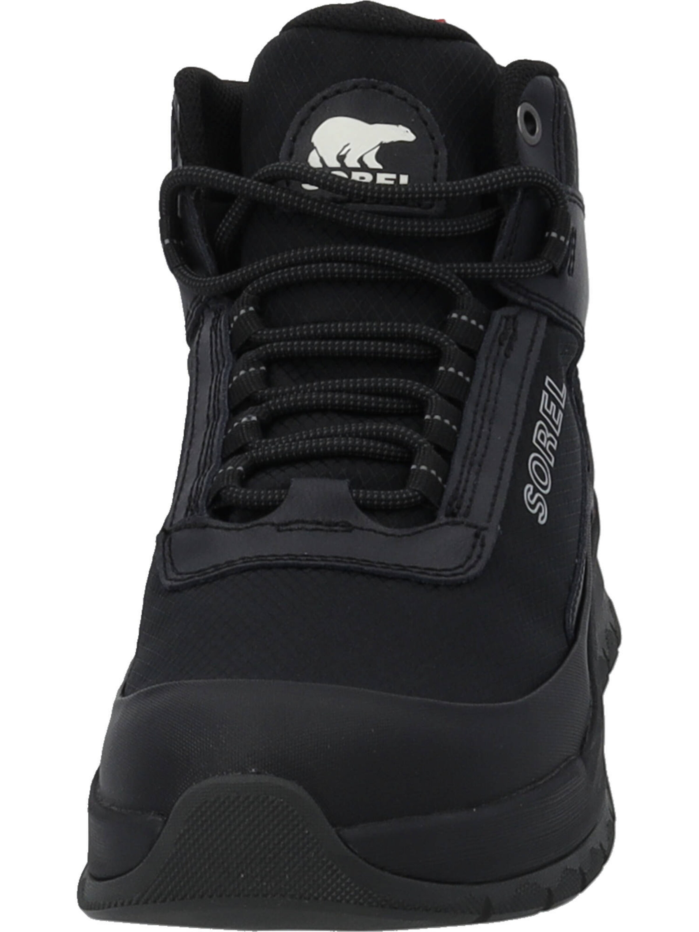 SOREL Lace-up boot 'Outing NW Sneaker Mid 2138721' in Black