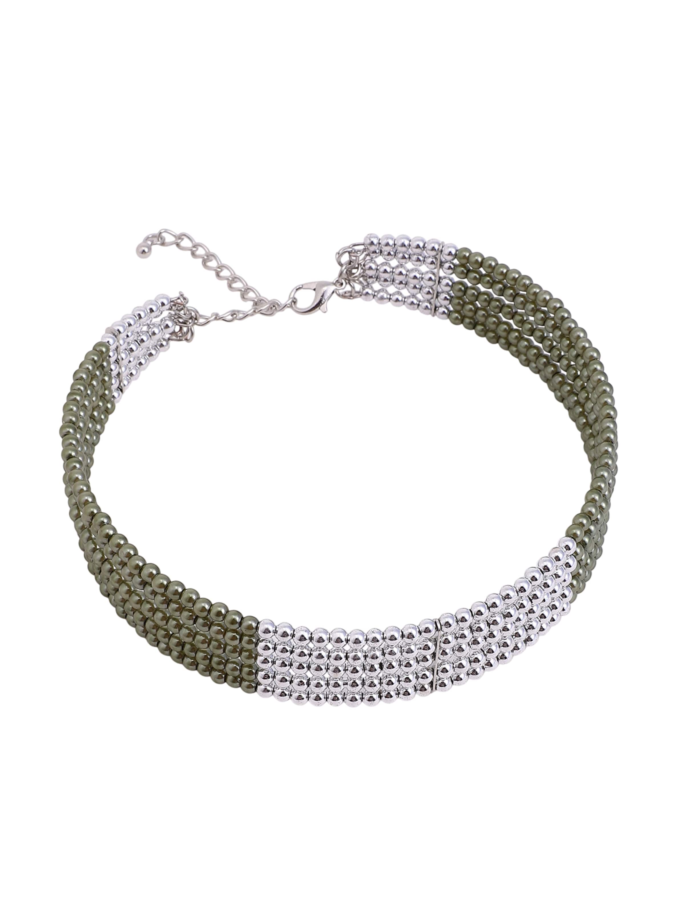 SOHI Верижка 'Jada' в зелено: отпред