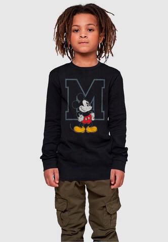 T-Shirt 'Mickey Mouse' ABSOLUTE CULT en noir : devant