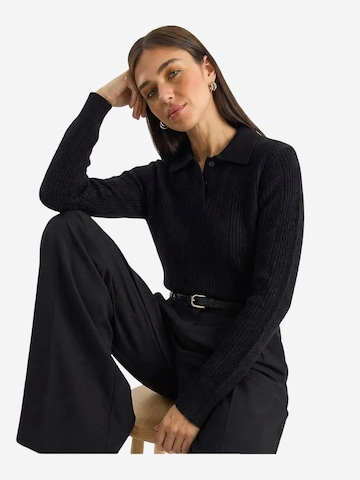 Bianco Lucci Pullover 'Pullover' in Schwarz: Vorderseite