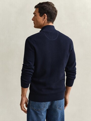 GANT Knit cardigan in Blue