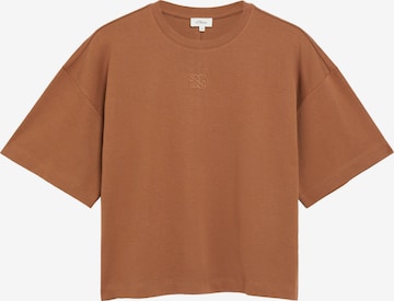Maglia extra large di s.Oliver in marrone: frontale