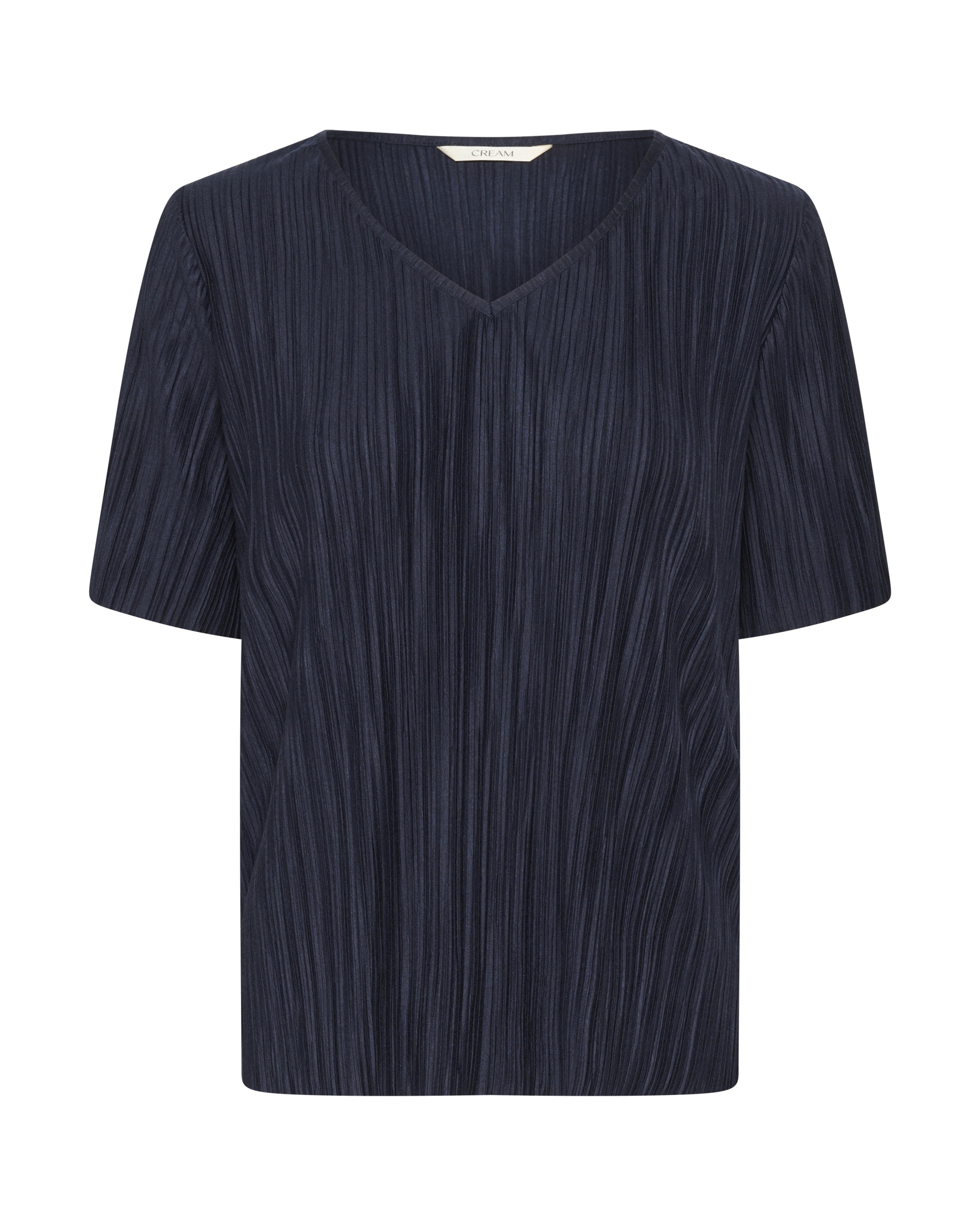 Cream Blouse 'Juniper' in Blue: front