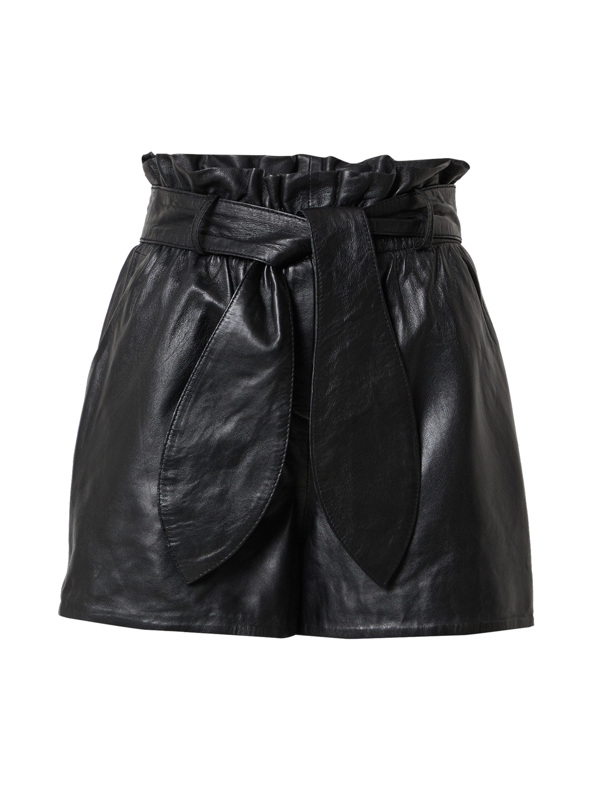 Ibana Loosefit Broek 'Sasha' in Zwart: voorkant