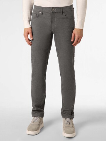 Regular Pantalon 'Cadiz' BRAX en gris : devant