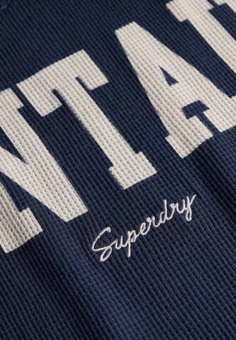 Superdry & Co Sweatshirt 'Athletic Essential' in Blauw