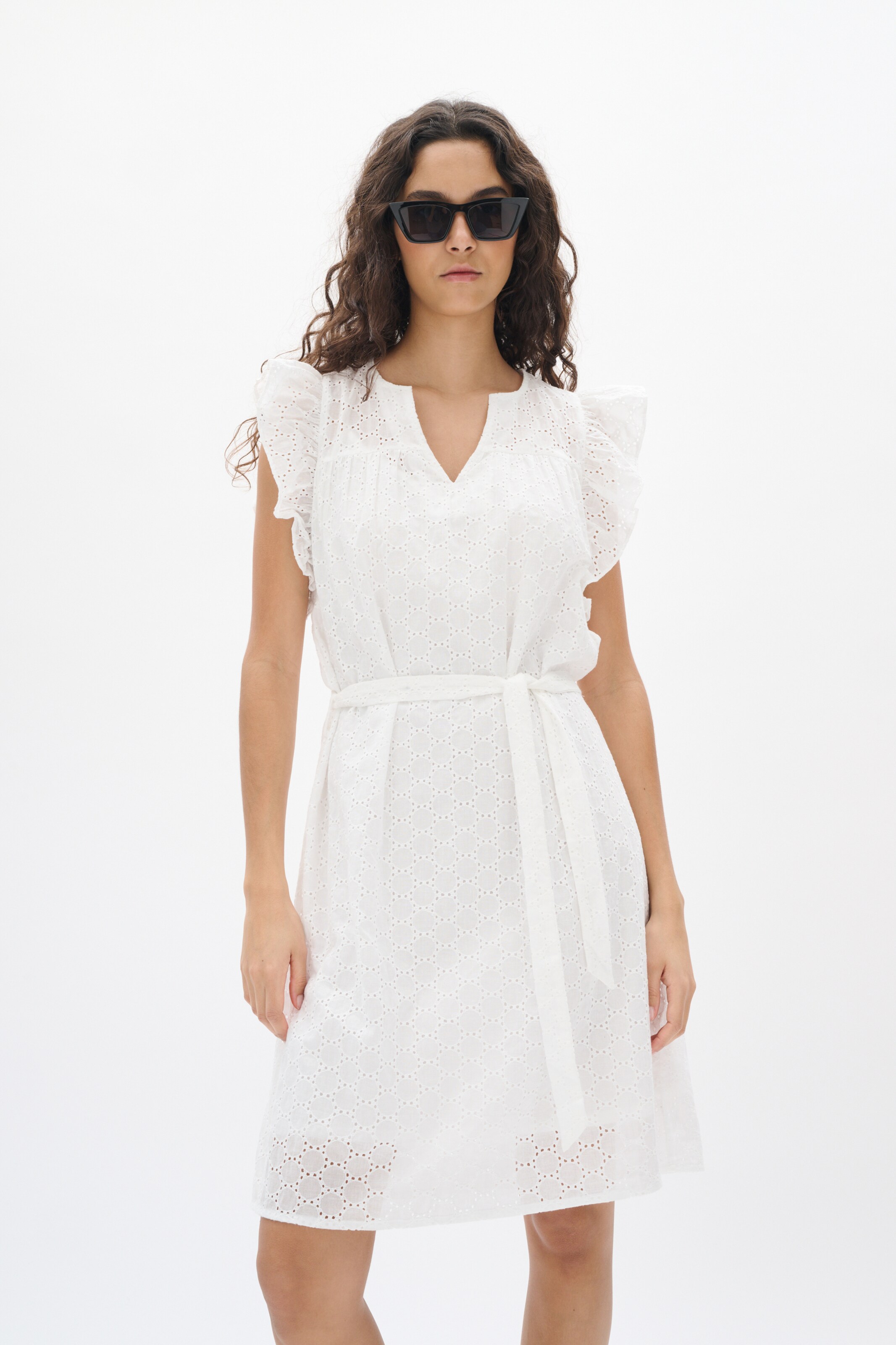Robe InWear en blanc : devant