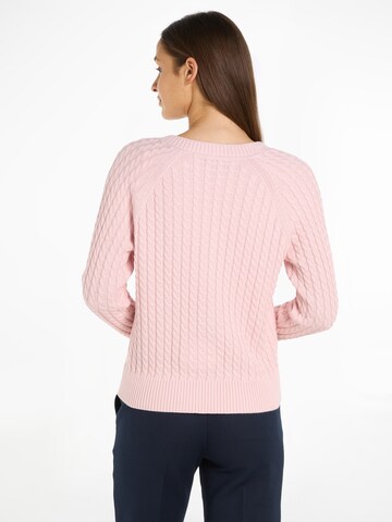 TOMMY HILFIGER Knit Cardigan in Pink
