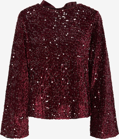 PIECES Pusero 'PCKAM' värissä tummanpunainen, Tuotenäkymä