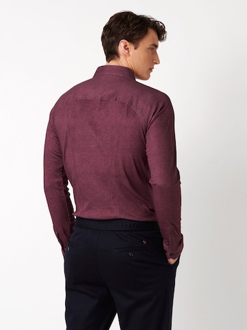 DESOTO Slim Fit Hemd in Rot
