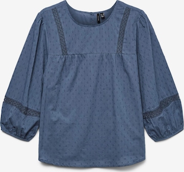 Chemisier 'VMTrine' VERO MODA en bleu : devant