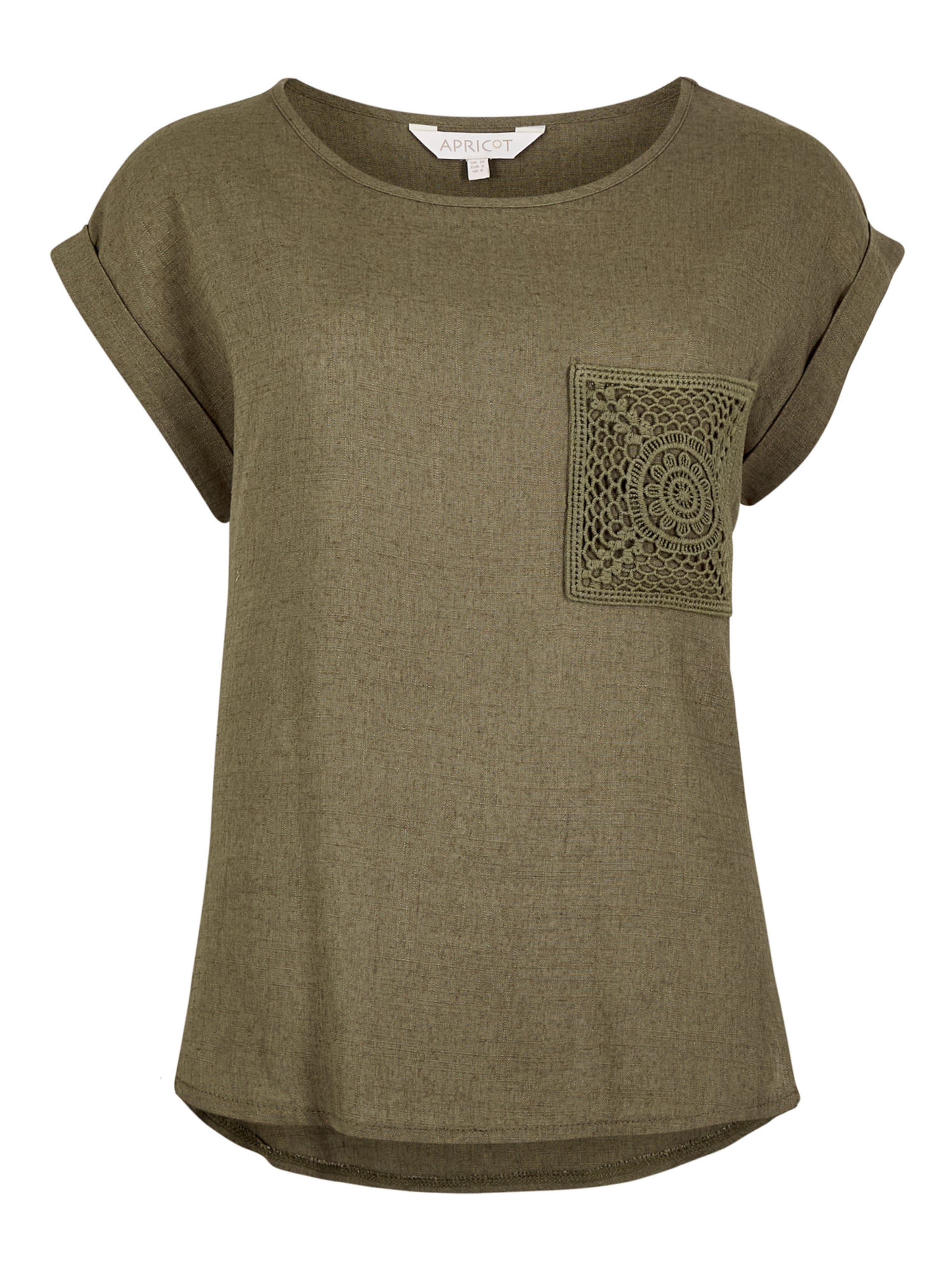 Haut ' ' Apricot en vert : devant