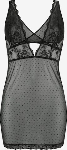 LASCANA Negligee in Black: front