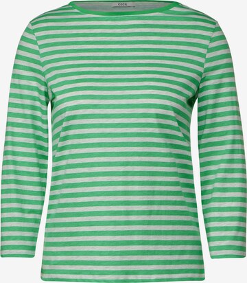 CECIL Shirt in Groen: voorkant