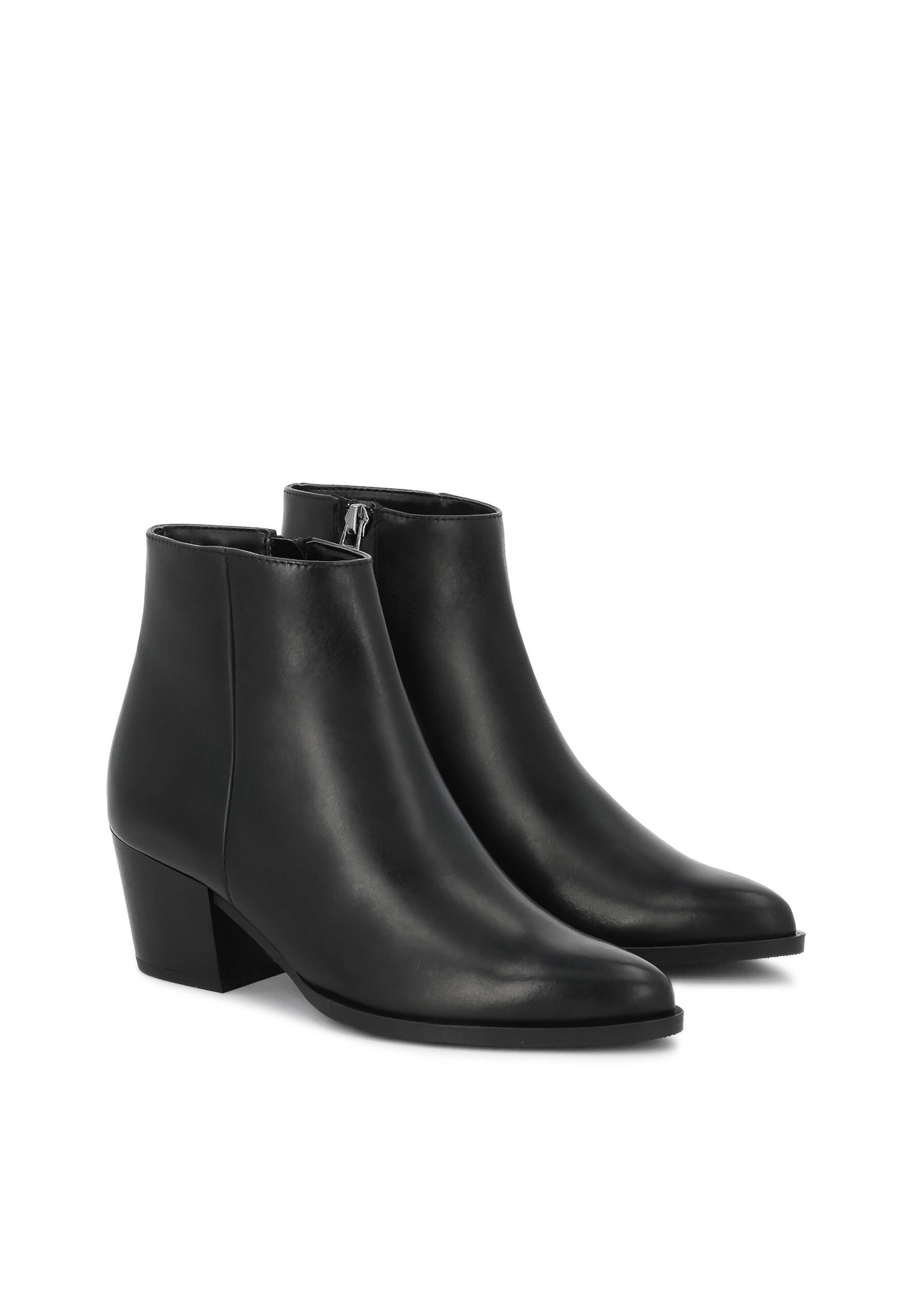 Kazar Къси ботуши в черно