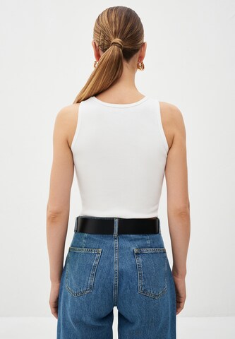 TOPTOP STUDIO Ripptanktop in Weiß