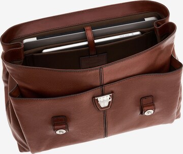 The Bridge Document Bag 'Biagio' in Brown