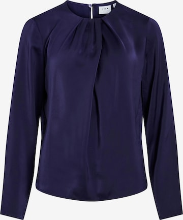 VILA - Blusa 'VIElmina' en azul: frente