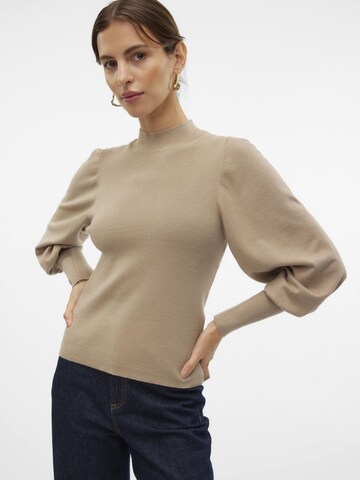VERO MODA Pullover in Braun