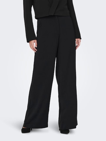 Wide Leg Pantalon 'Vincent' JDY en noir : devant