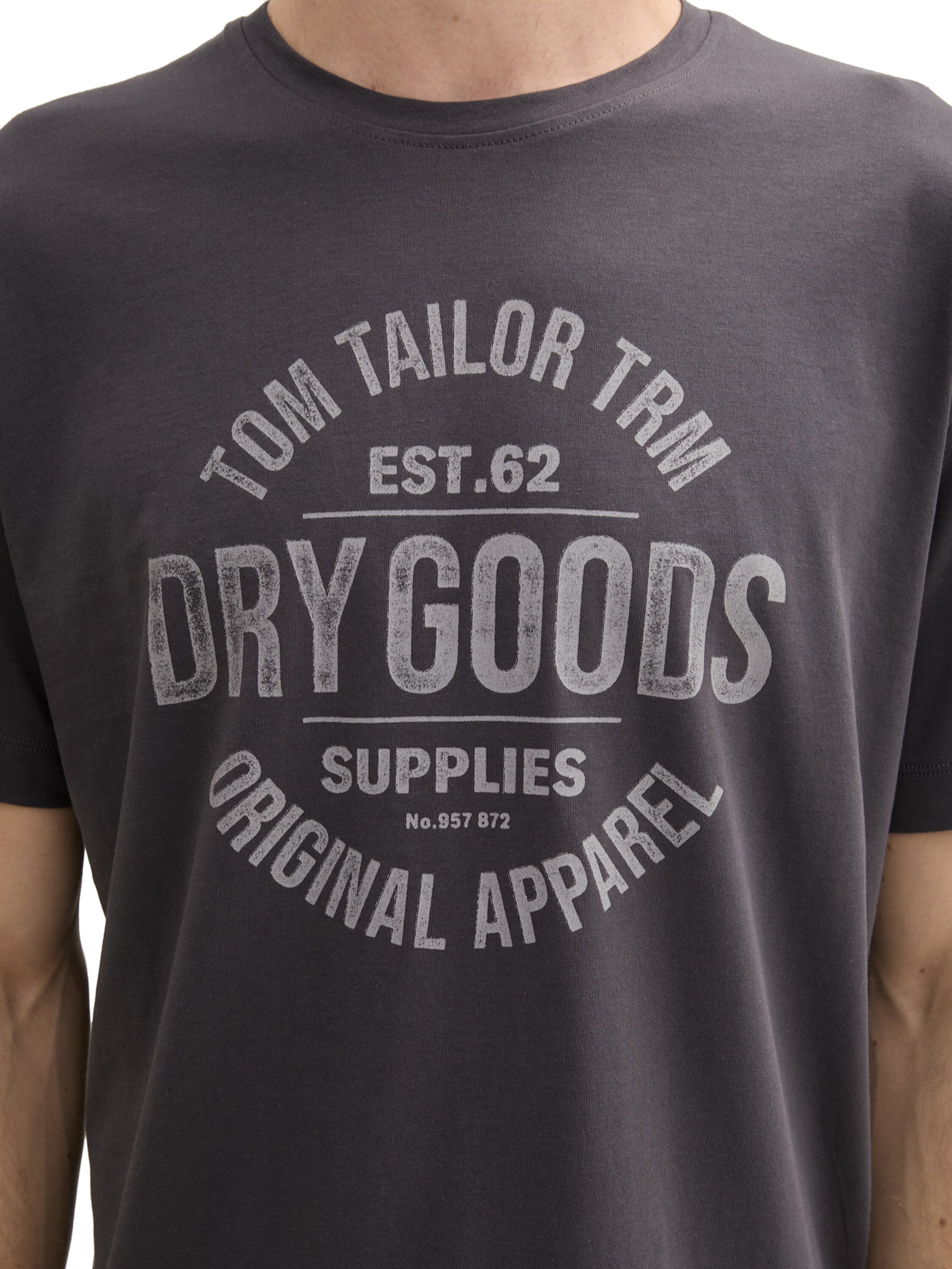 TOM TAILOR - Camiseta en gris