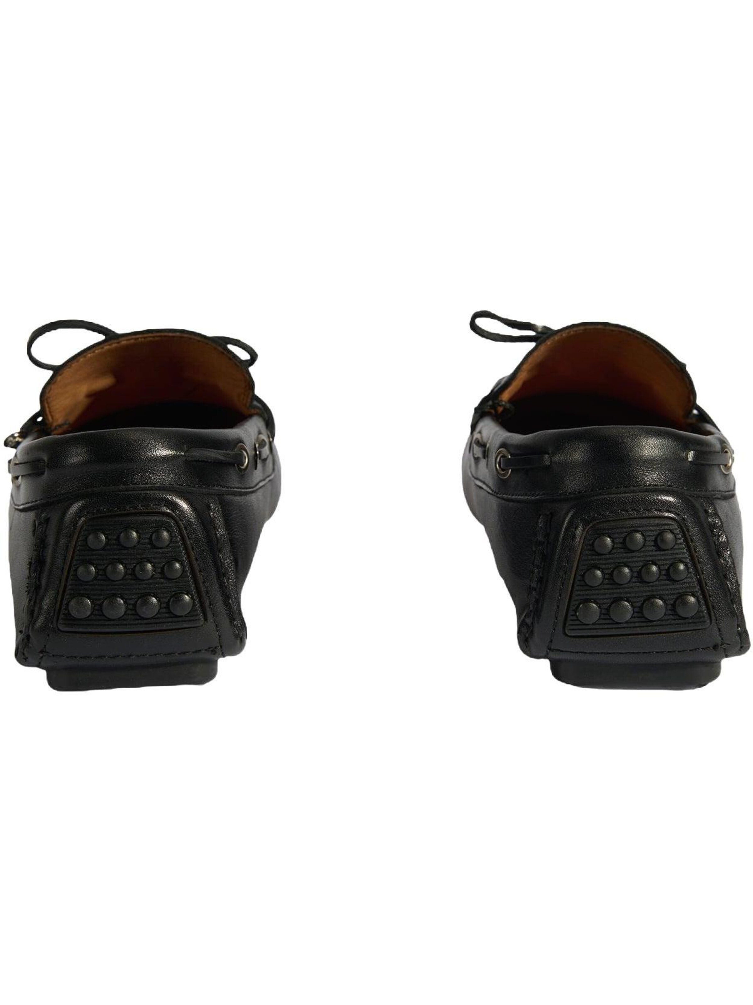 Desa Moccasins 'Slip-Ons' in Black