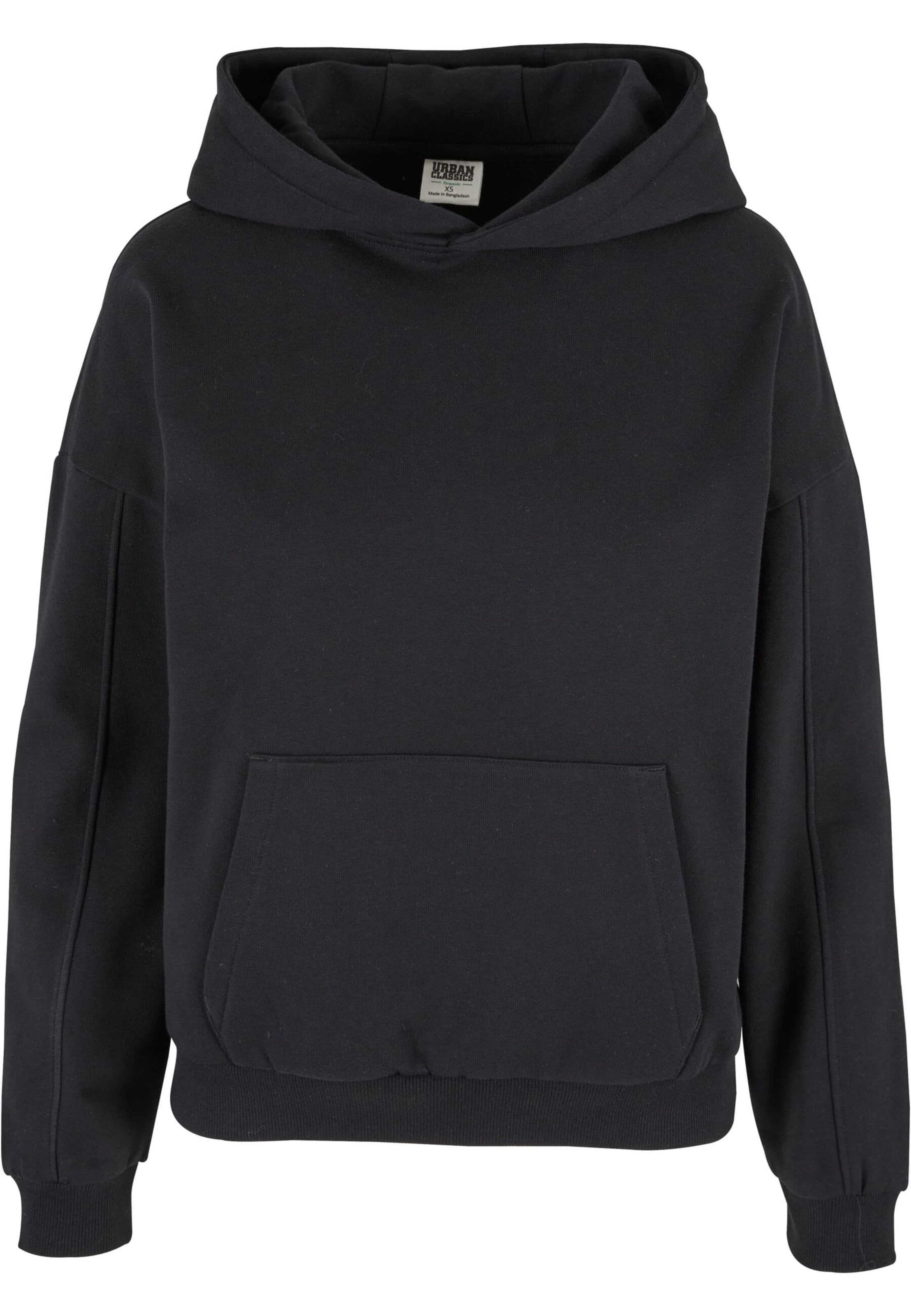Sweat-shirt Urban Classics en noir : devant