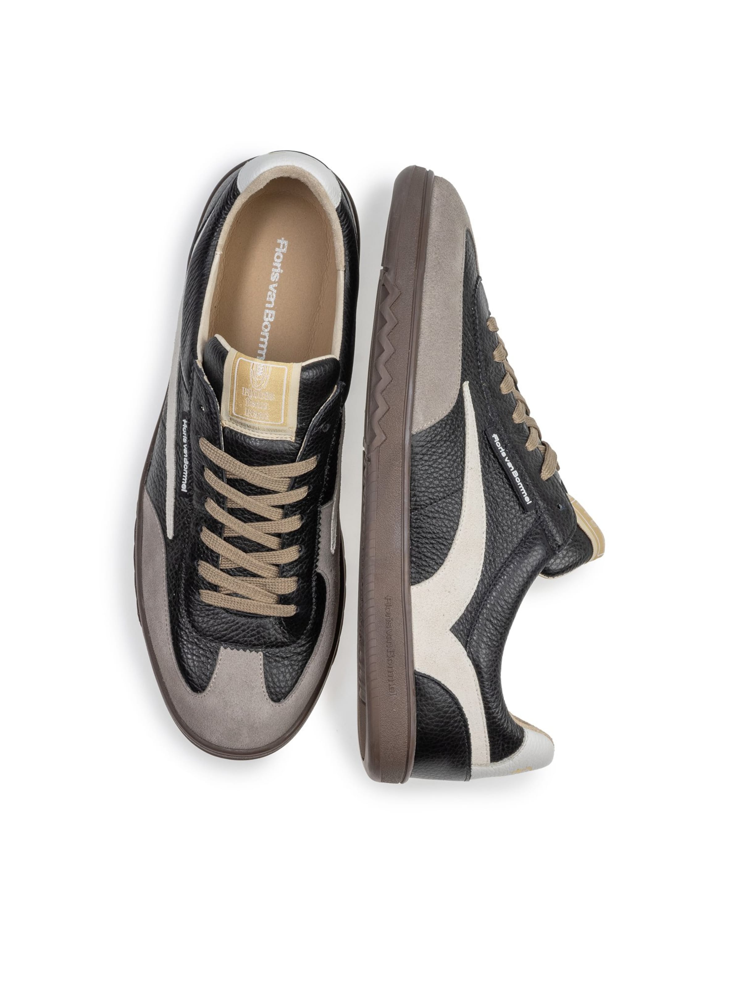 Sneaker bassa 'DE ZALER 03' di Floris van Bommel in nero