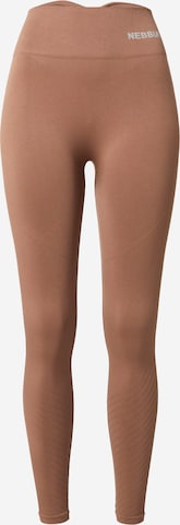 NEBBIA Sportbyxa i brun: framsida