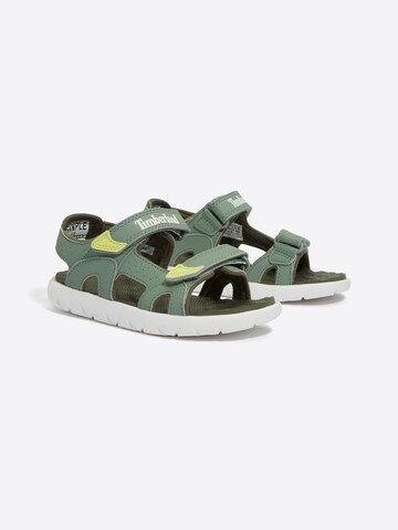 TIMBERLAND Nyitott cipők 'Perkins' - zöld