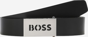 BOSS Black Belt 'BOSS_Icon-Cut_Sz35' in Black: front