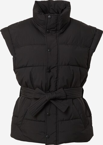 Gilet 'Leandra' Gina Tricot en noir : devant