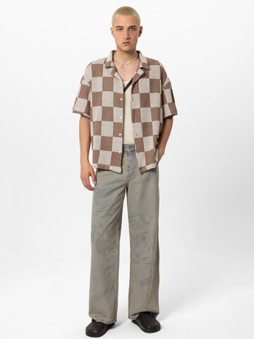 Comfort fit Camicia 'Santa Rosa' di VAMOS CLO in beige