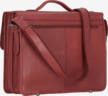 Greenland Nature Document Bag in Red