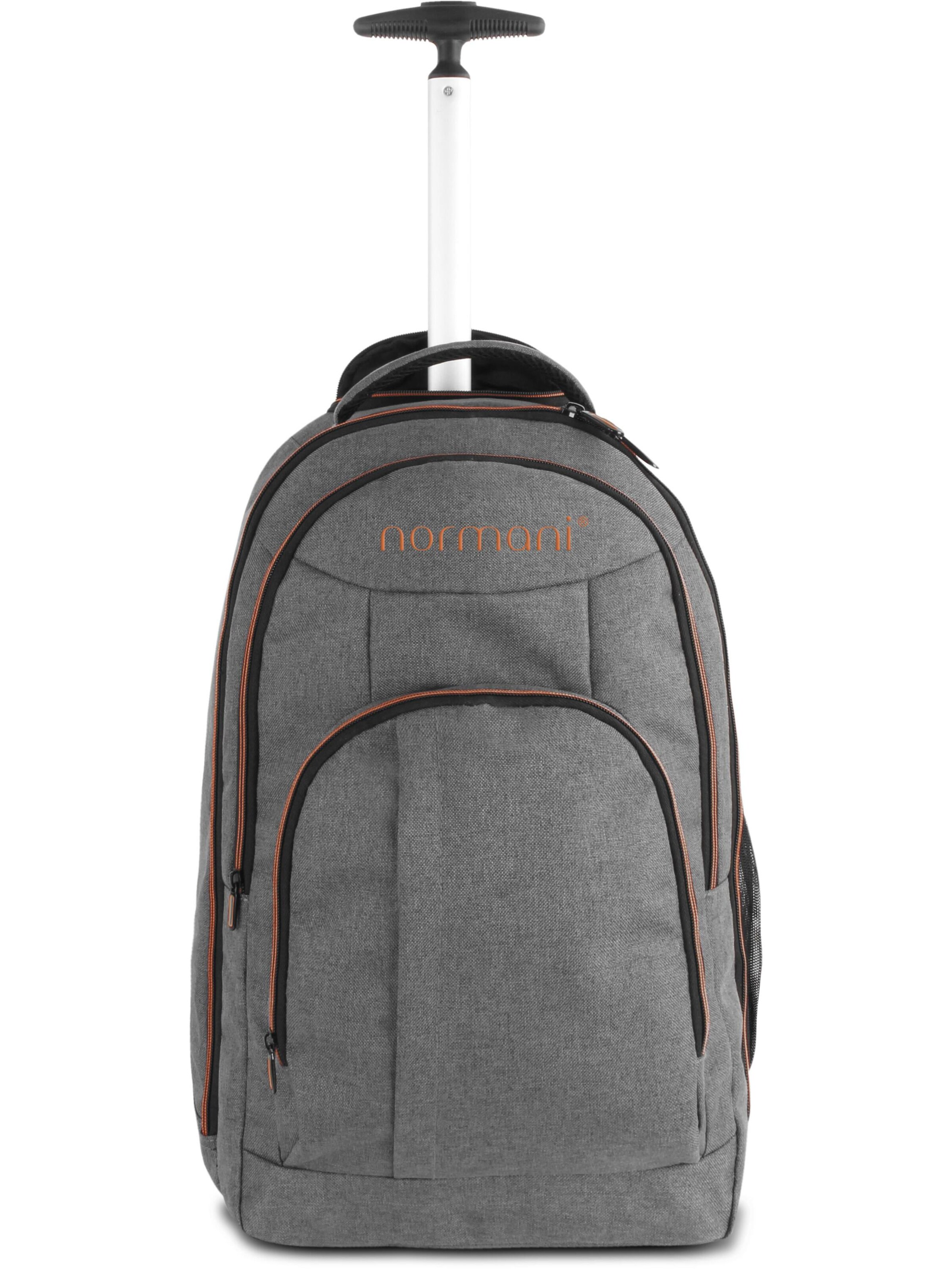 normani Backpack in Grey: front