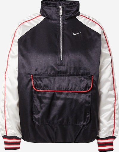 Nike Sportswear Between-season jacket 'STREET' in Red / Black / White, Item view