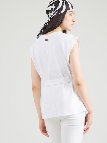 Barbour International - Camiseta 'Alexis' en blanco